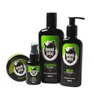 KIT Shampoo + Balm Hidratante + Óleo + Balm 2 em 1 para Barba de ALECRIM