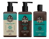 Kit Shampoo Barba + Balm + Leave-in Don Alcides Calico Jack Kit Shampoo Barba + Balm + Leave-in Don Alcides Calico Jack