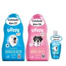 Kit Shampoo Branqueador e Condicionador e Colônia Blueberry Beeps Pet Society