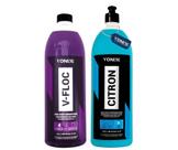 Kit Shampoo Concentrado Automotivo V-floc Citron 1,5l Vonixx Kit Shampoo Concentrado Automotivo V-floc Citron 1,5l Vonixx