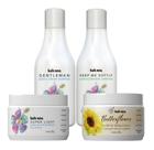 Kit Shampoo, Cond, Butterflower e Super Light Kah-Noa