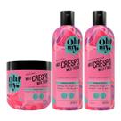 Kit Shampoo Cond e Máscara Meu Crespo Meu Tudo 500ml Oh My Kit Shampoo Cond e Máscara Meu Crespo Meu Tudo 500ml Oh My