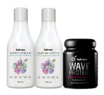 Kit Shampoo, Cond e Máscara Reconstrução Wave Protein Kah-Noa Kit Shampoo, Cond e Máscara Reconstrução Wave Protein Kah-Noa