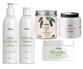 Kit Shampoo, Cond, Final Step, Carolina e Magic Butter Abela