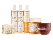 Kit Shampoo, cond, Gelatina, Ativador, Máscara Nutri Waves e másc Ph Control 280g - Apice