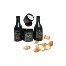 Kit Shampoo Cond Mascara Óleo de Argan Branco Maycrene