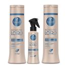 Kit Shampoo Condic e Fluido Proteico Haskell Bendito Loiro