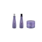 Kit Shampoo Condicionad Mascara Silver Violet Action Ckamura