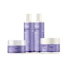 Kit shampoo, Condicionador 300ml , Máscara 300g e Gelatina 280g Mirra Fix - Apice