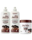 Kit Shampoo, Condicionador 500ml e Mel Cola 500g Trihair