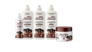 Kit Shampoo, Condicionador, Ativador 500g, Mel Cola 250g e Acidificante 180ml Trihair