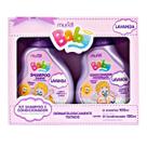 Kit Shampoo + Condicionador Baby Muriel 100ml - Linha Infantil, Maciez e Hidratação Cor:Lavanda