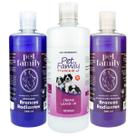 Kit Shampoo Condicionador Branqueador Pet + Leave-in Desembaraçador Cães Gatos Pelos Brancos Kit Shampoo Condicionador Branqueador Pet + Leave-in Desembaraçador Cães Gatos Pelos Brancos