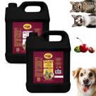 Kit Shampoo Condicionador Cereja Avela 10lts Cachorro Gato