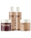 Kit Shampoo Condicionador Creme de Pentear Crespo e Máscara Ph Control Apice Kit Shampoo Condicionador Creme de Pentear Crespo e Máscara Ph Control Apice