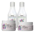 Kit Shampoo, Condicionador, Creme Glacê, Jelly Glacê Kah-Noa