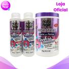 Kit Shampoo + Condicionador + Creme para Pentear Cachos é Tudo de Bom!