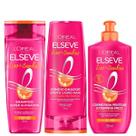Kit Shampoo Condicionador e Creme Elseve Liso dos Sonhos