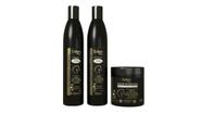 Kit Shampoo, Condicionador e Máscara Cabelo Forte Salon Day
