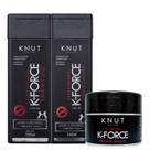 Kit Shampoo Condicionador e Máscara Knut K-Force Biotina