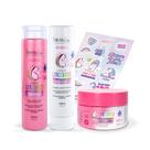 Kit Shampoo, Condicionador E Máscara Magia De Unicórnio Forever Liss