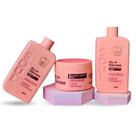 Kit Shampoo Condicionador E Mascara Mix De Silicone Soul