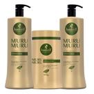 Kit Shampoo Condicionador e Máscara Nutrição e Recuperação Haskell MuruMuru 1L Kit Shampoo Condicionador e Máscara Nutrição e Recuperação Haskell MuruMuru 1L