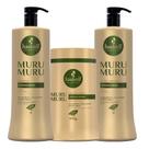 Kit Shampoo Condicionador e Máscara Nutrição e Recuperação Haskell MuruMuru 1L