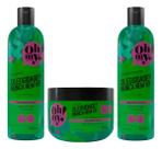 Kit Shampoo Condicionador e Máscara Oleosidade 300ml Oh My