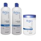 Kit Shampoo Condicionador e Mascara Rigen Nutritive 1000 ml