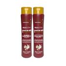 Kit shampoo condicionador Ecoactive Monoi Tahiti Vitiss reconstrução e nutrição brilho intenso