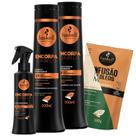 Kit Shampoo Condicionador Encorpa 500ml + Fluido Haskell Kit Shampoo Condicionador Encorpa 500ml + Fluido Haskell