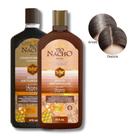 Kit Shampoo + Condicionador Escurecedor Antigrisalho Tio Nacho