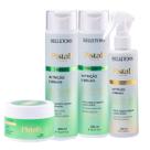 Kit Shampoo Condicionador Fluído Máscara Pistache Belletonn Kit Shampoo Condicionador Fluído Máscara Pistache Belletonn