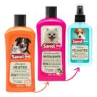 Kit Shampoo-condicionador-ganhe 1 Colonia Sanol Dog Variado