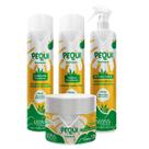 Kit Shampoo Condicionador Hidratação Com Máscara Pequi Vloss Cosméticos