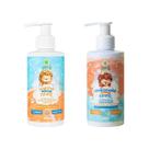 Kit Shampoo + Condicionador Infantil Óleos Essenciais de Lavanda e Laranja Doce Kit Shampoo + Condicionador Infantil Óleos Essenciais de Lavanda e Laranja Doce