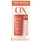 Kit Shampoo Condicionador Longos - OX