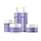 Kit Shampoo, Condicionador, Másc. Gelatina e Ativador Mirra Fix - Ápice