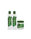 Kit shampoo condicionador mascara capilar Jaborandi 400ml