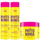 Kit Shampoo + Condicionador + Mascara Phytomanga Widi Care Reparação Ultra Nutritiva 300g