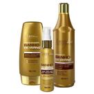 Kit Shampoo Condicionador Oleo Forever Liss Banho de Verniz