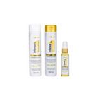 Kit Shampoo Condicionador Oleo Light Intense One 24K Ckamura