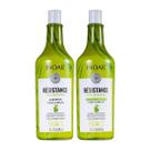Kit Shampoo Condicionador Résistance Fibra De Bambu 1l Inoar