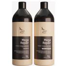 Kit Shampoo Condicionador Zap Mega Repair 1 Litro Kit Shampoo Condicionador Zap Mega Repair 1 Litro