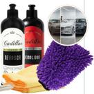 Kit Shampoo Demolidor + Nevasca Cadillac + Luva Microfibra + Pano Cadillac