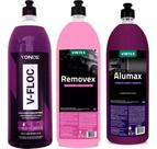 Kit shampoo desengraxante removex alumax v-floc 1,5l vonixx Kit shampoo desengraxante removex alumax v-floc 1,5l vonixx