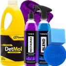 Kit Shampoo Desincrustante Cera Automotiva Restaurax Vonixx