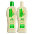 Kit Shampoo e Condicionador 500ml Cabelo Cacheado Babosa e Macadâmia Cachos Bio Extratus Kit Shampoo e Condicionador 500ml Cabelo Cacheado Babosa e Macadâmia Cachos Bio Extratus
