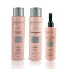 Kit Shampoo e Condicionador 500mL com Leave-in Spray 230mL Acidificante